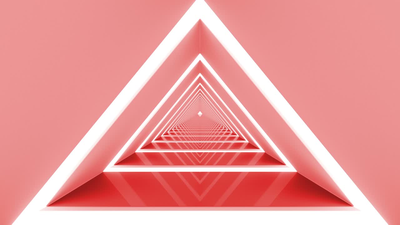 túnel de fondo del partido del triángulo rojo