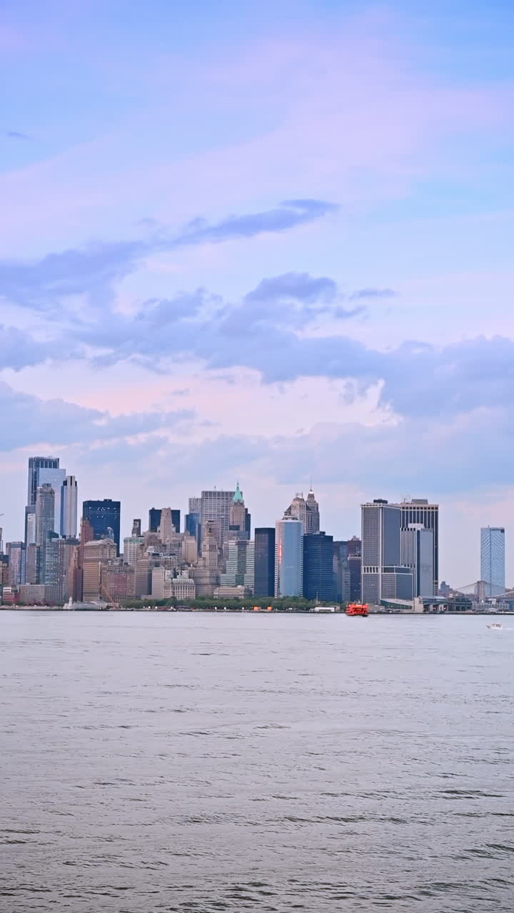 Sailing NYC's waterfront views. Cruise along the New York waterfront, taking in stunning views of the skyline as day turns to dusk