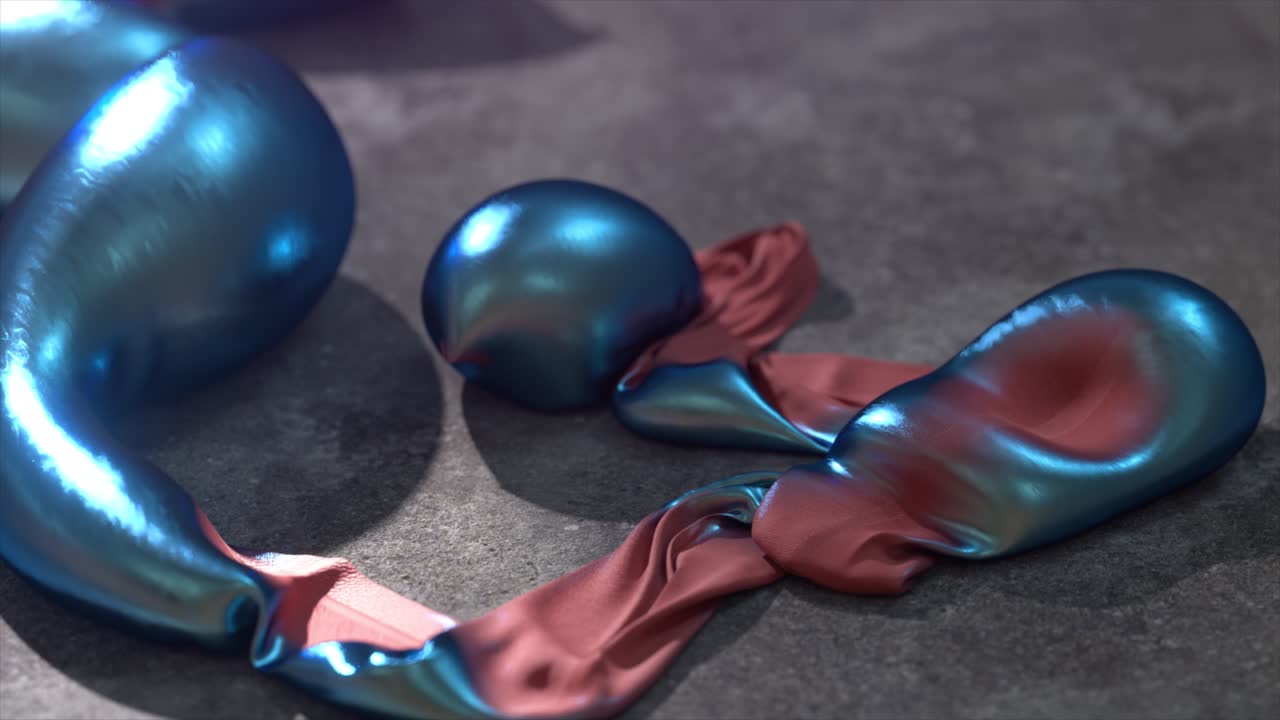 абстрактные металлические формы