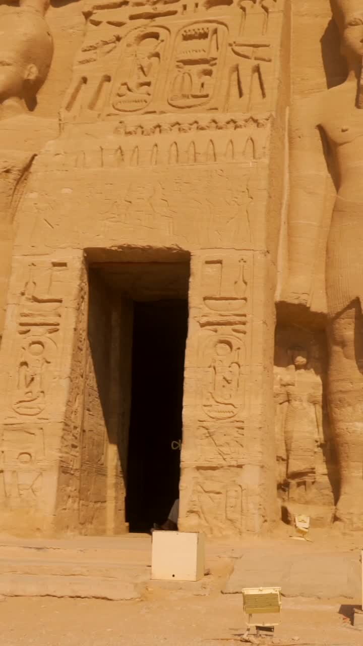 Tempio di Abu Simbel in Egitto