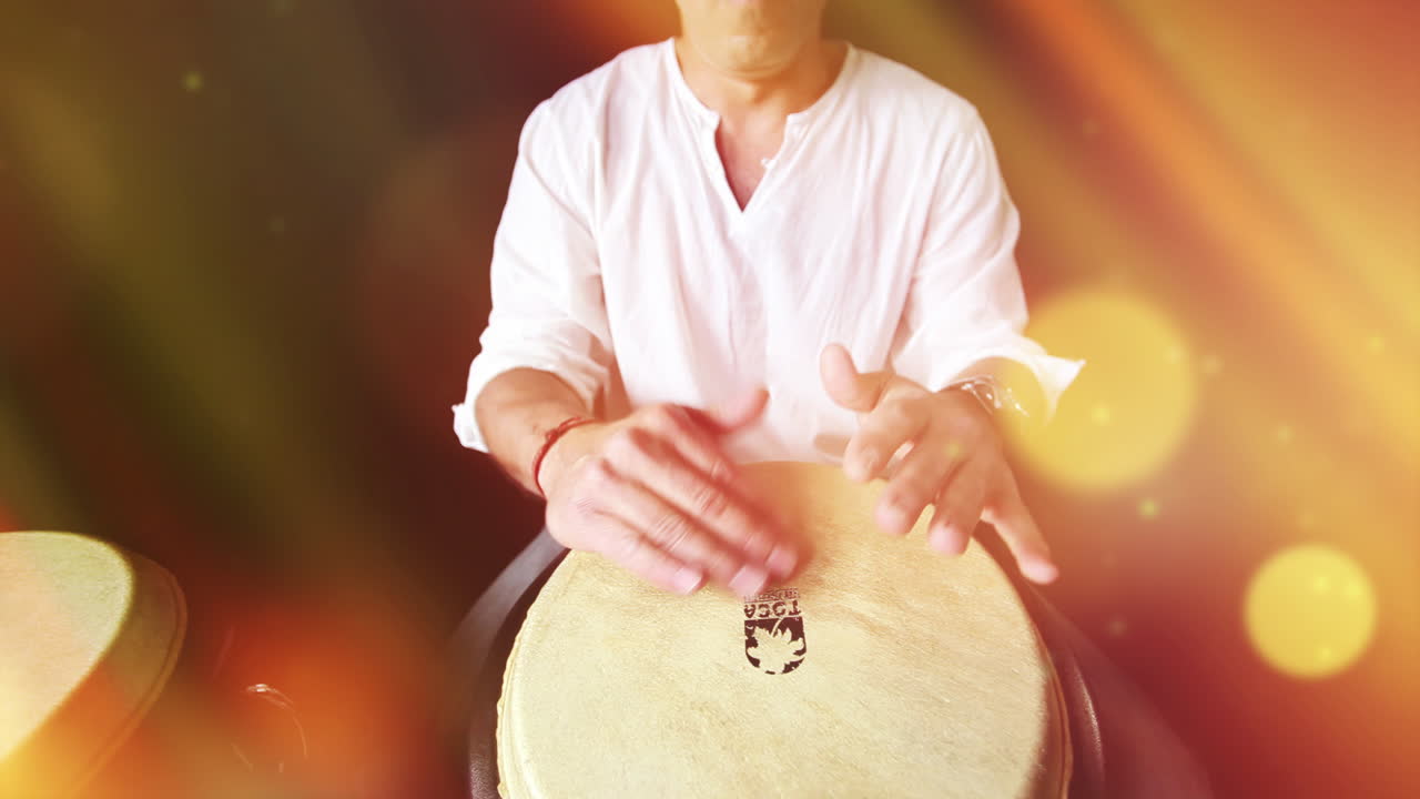 남자 드럼 콩고