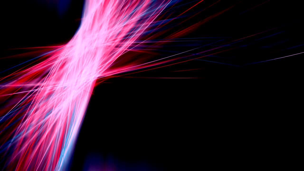 rayas de luz abstractas. un bucle sin costuras.