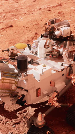 el rover perseverance, que explora el planeta rojo, fue proporcionado por la nasa.