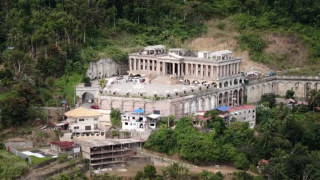 Glatte-Schwenkantenne.-Tempel-Von-Lea.-Cebu-City