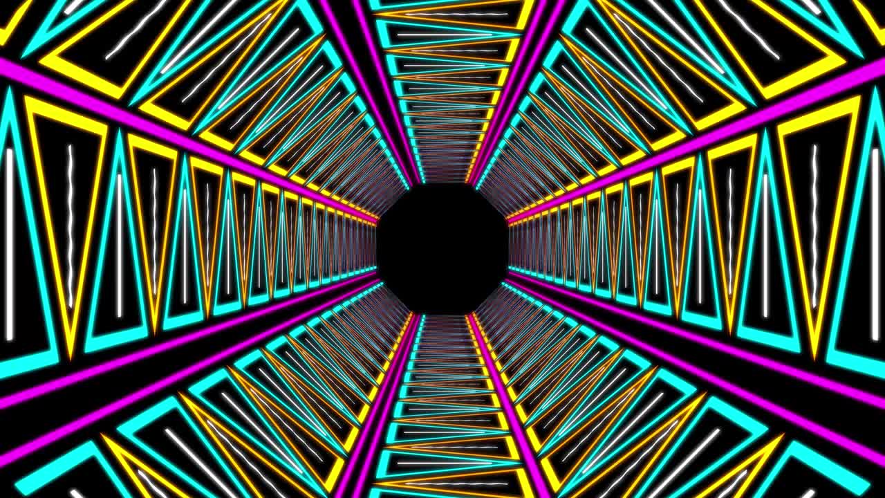 el progreso del túnel cibernético animación gráficos de movimiento