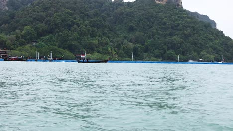 boat journey across scenic krabi coastline