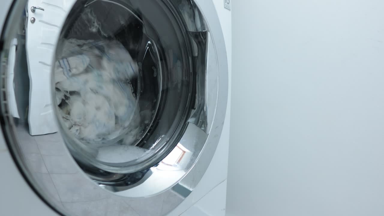 lavadora de trabajo, lavadora doméstica de ropa blanca