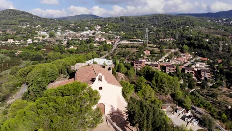 ermita de santa ana en castellvell del camp tarragona catalunya