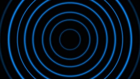 wave diffusion searching process in futuristic interface bright connection signal animation target