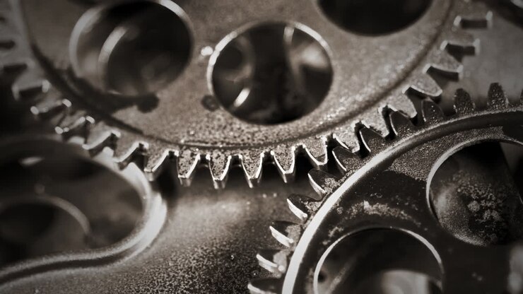 Rusty Gear Mechanism Working