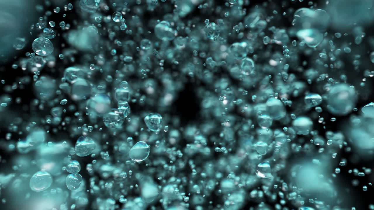 salpicaduras de agua abstracta