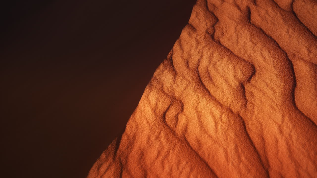 Close-up of Desert Sand Dune