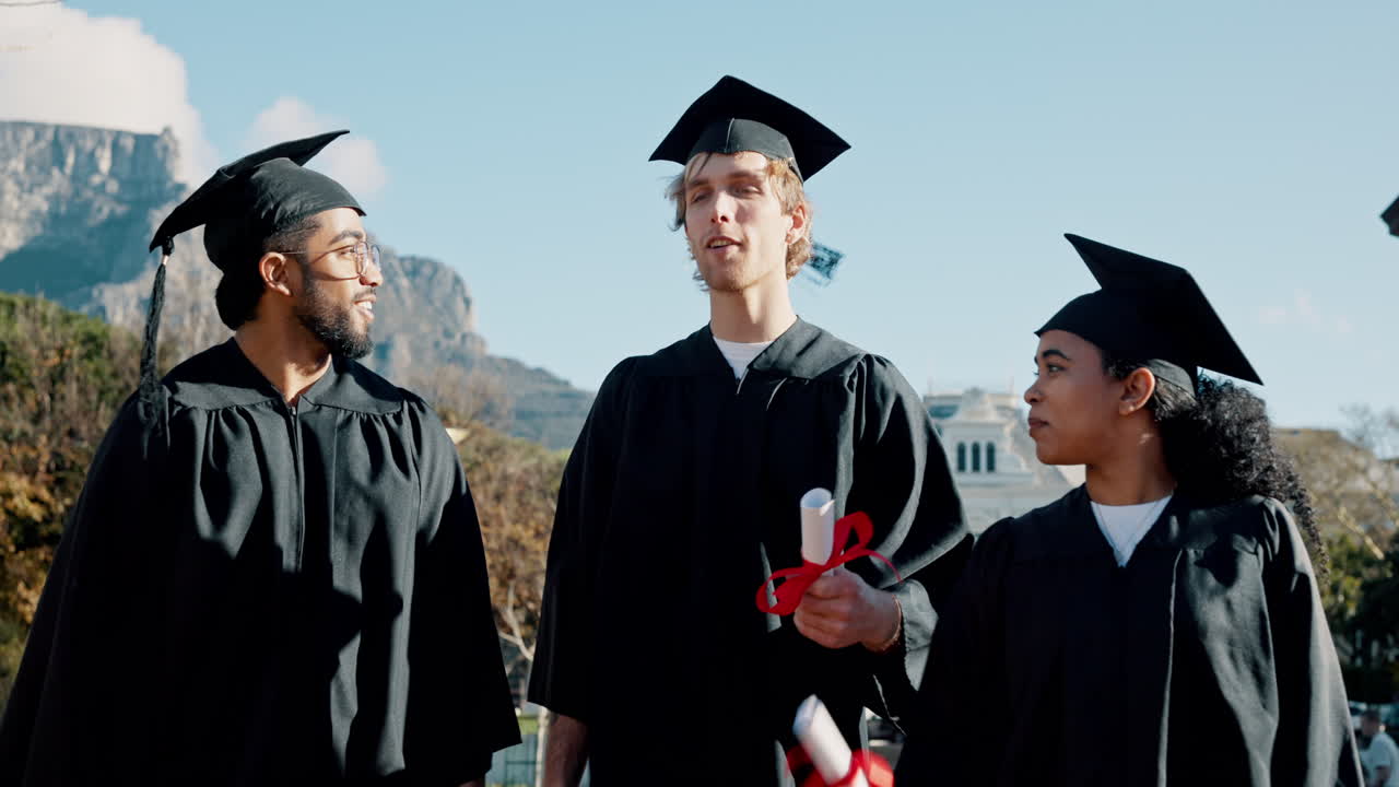 Graduation Day Celebration with Students