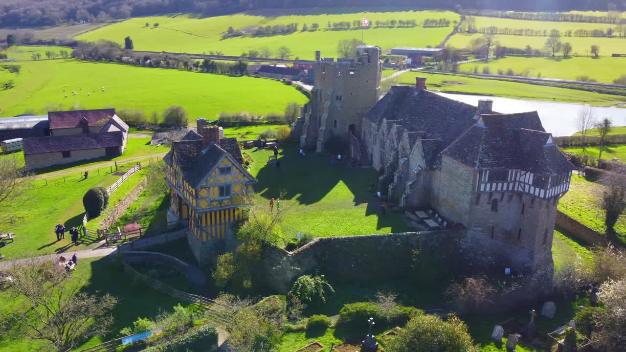 Discovering Stokesay Castle Shropshire in 4K A Cinematic Journey