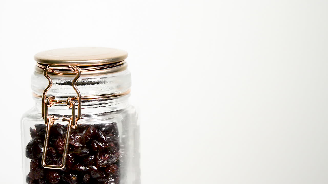 건강한 탈수 크랜베리. 건강한 건조 크랜베리