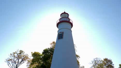 cabeza de mármol, faro de ohio