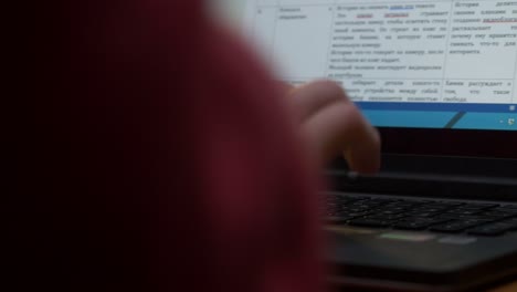 Student Studying at Home
