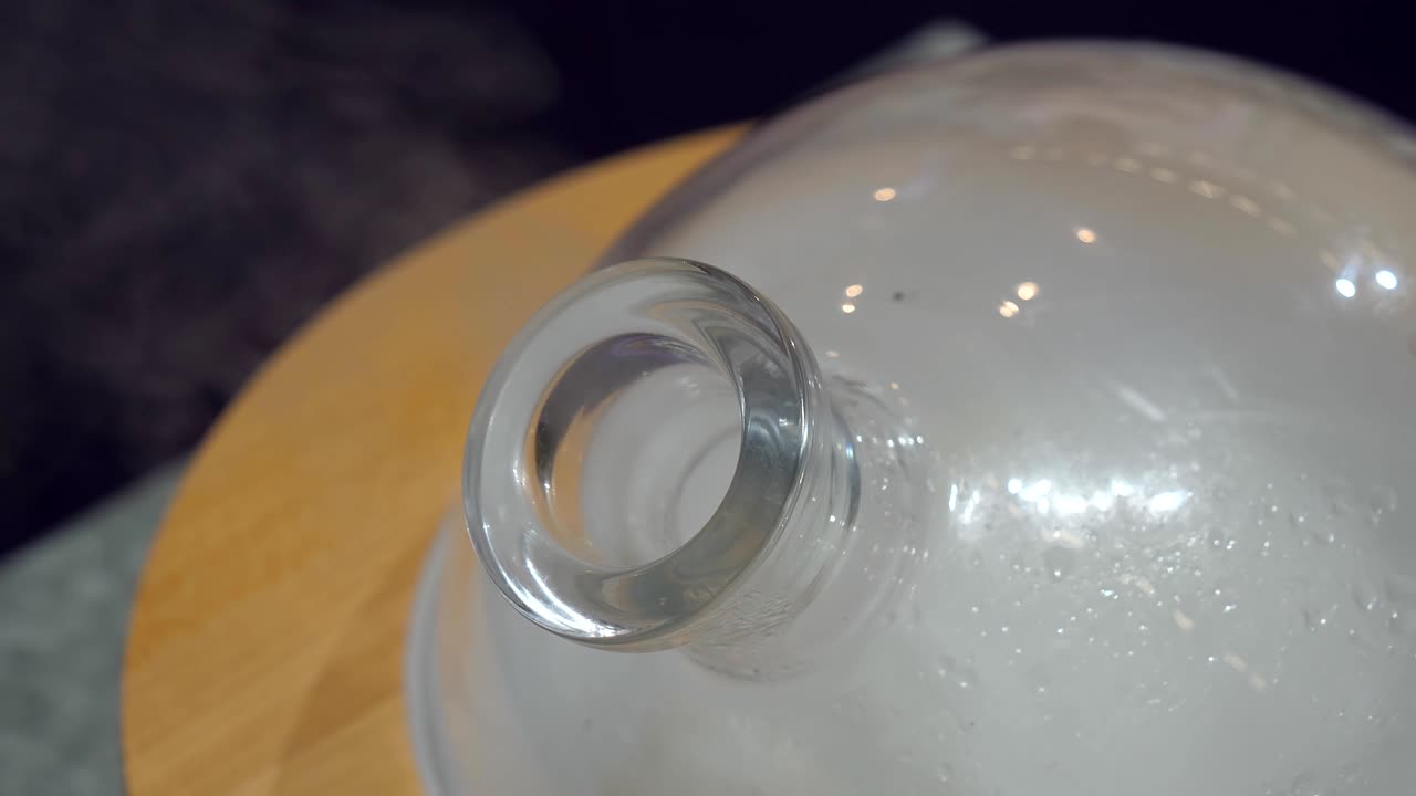 유리 향소 태우기 근접