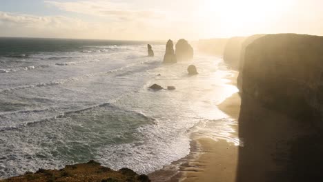 twelve apostles at sunset