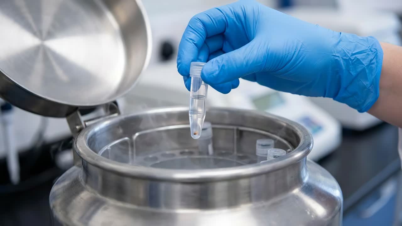 Cryopreservation of Samples in Liquid Nitrogen