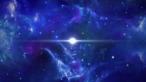 4k 3d blue nature dark galaxy view star lines timelapse night sky stars light loop background.