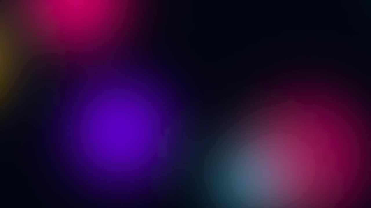 Abstract Background with Soft Glowing Colorful Bokeh Lights