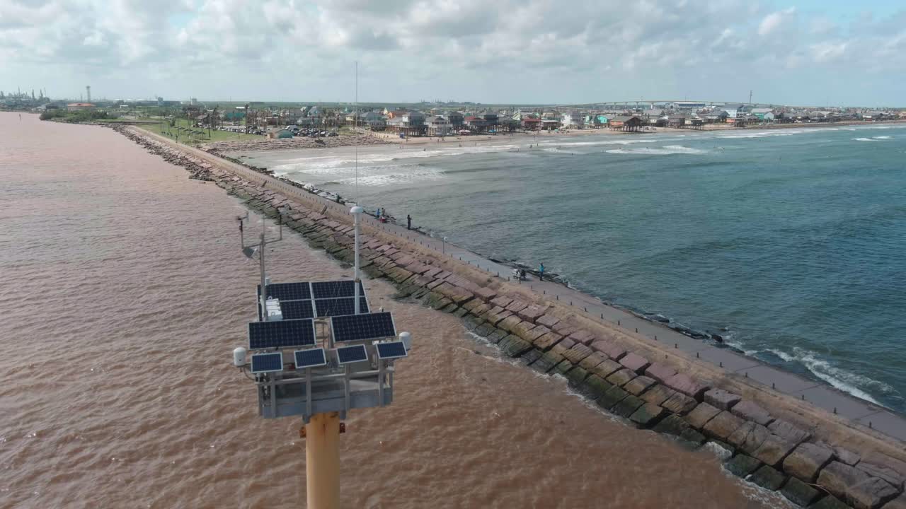 잭슨 호수의 서프사이드 해변, 멕시코만 텍사스