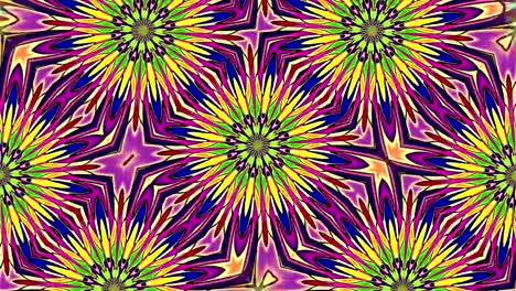 kaleidoscope abstract motion loop background