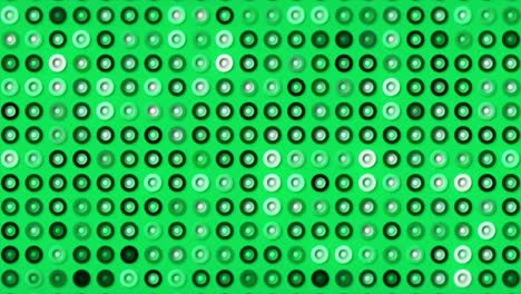 abstract green circle pattern background