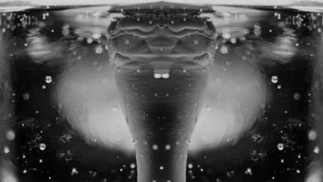 abstract water and ice pattern