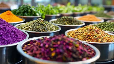 assortment of spices and herbs