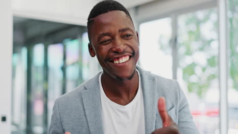 Businessman,-hand-sign-and-face-with-smile