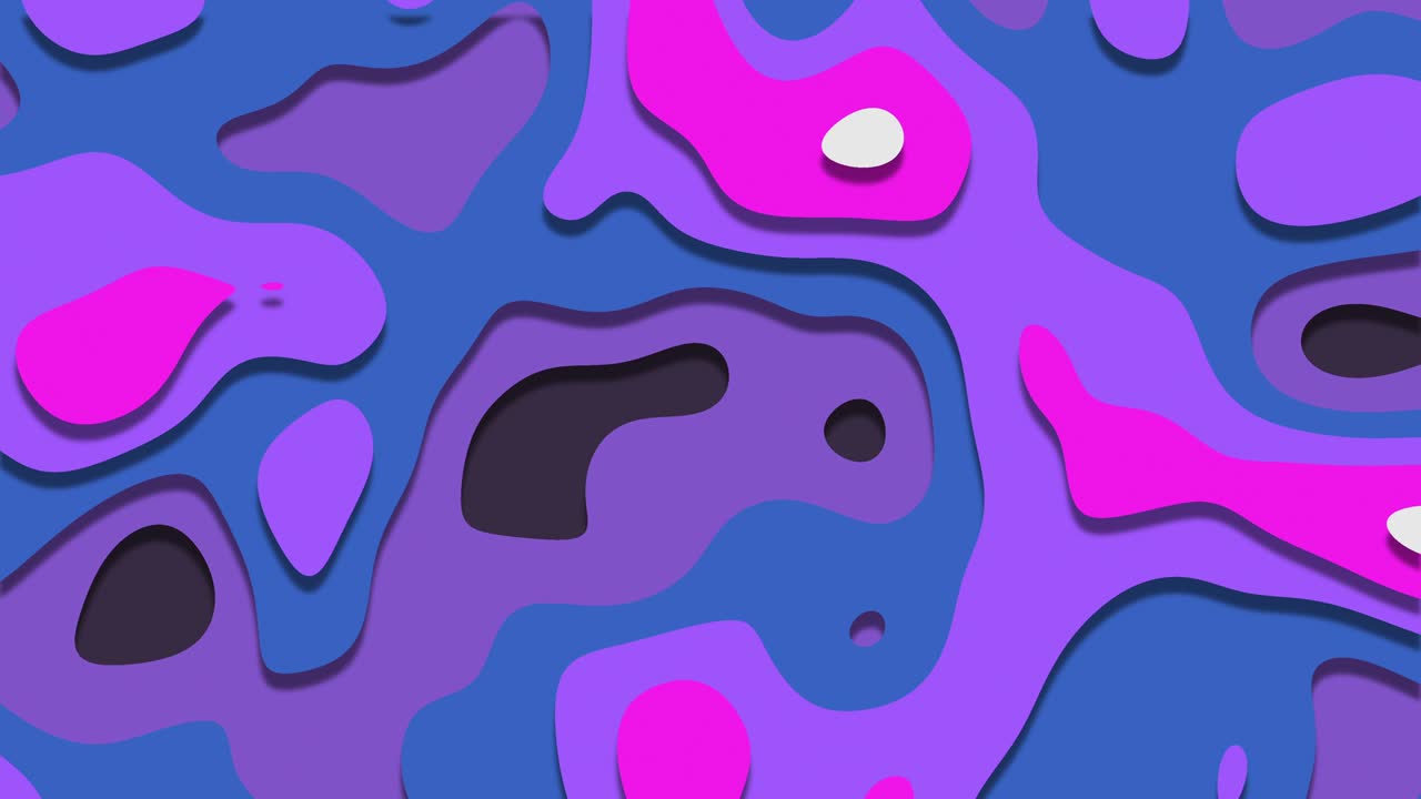 fondo gráfico de movimiento de capa de recorte de papel