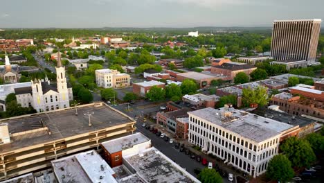 Columbus-Georgia-aerial-push-in