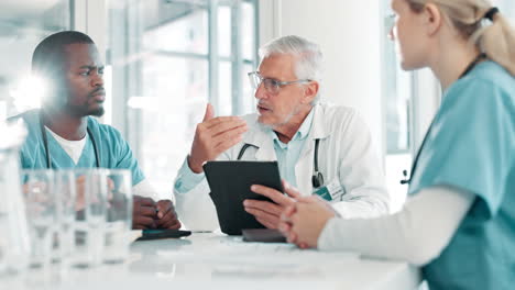 medical professionals in a meeting