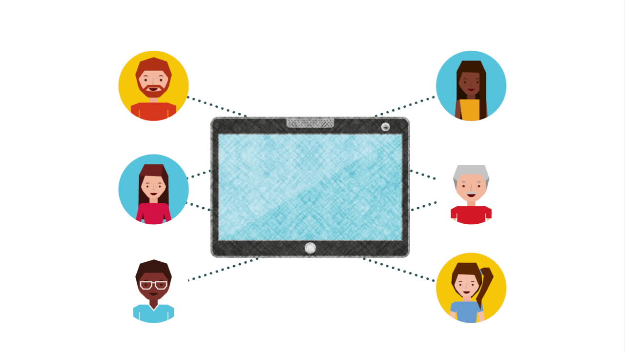 personas que usan una tableta