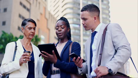 business people in discussion