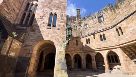 alnwick castle inner bailey building