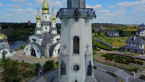 landscape park, church of st. eugene, aerial view 06