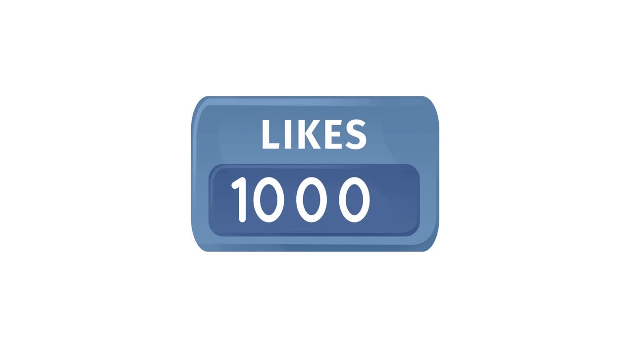 Increase in number of likes 4k