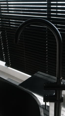 modern black bathroom faucet