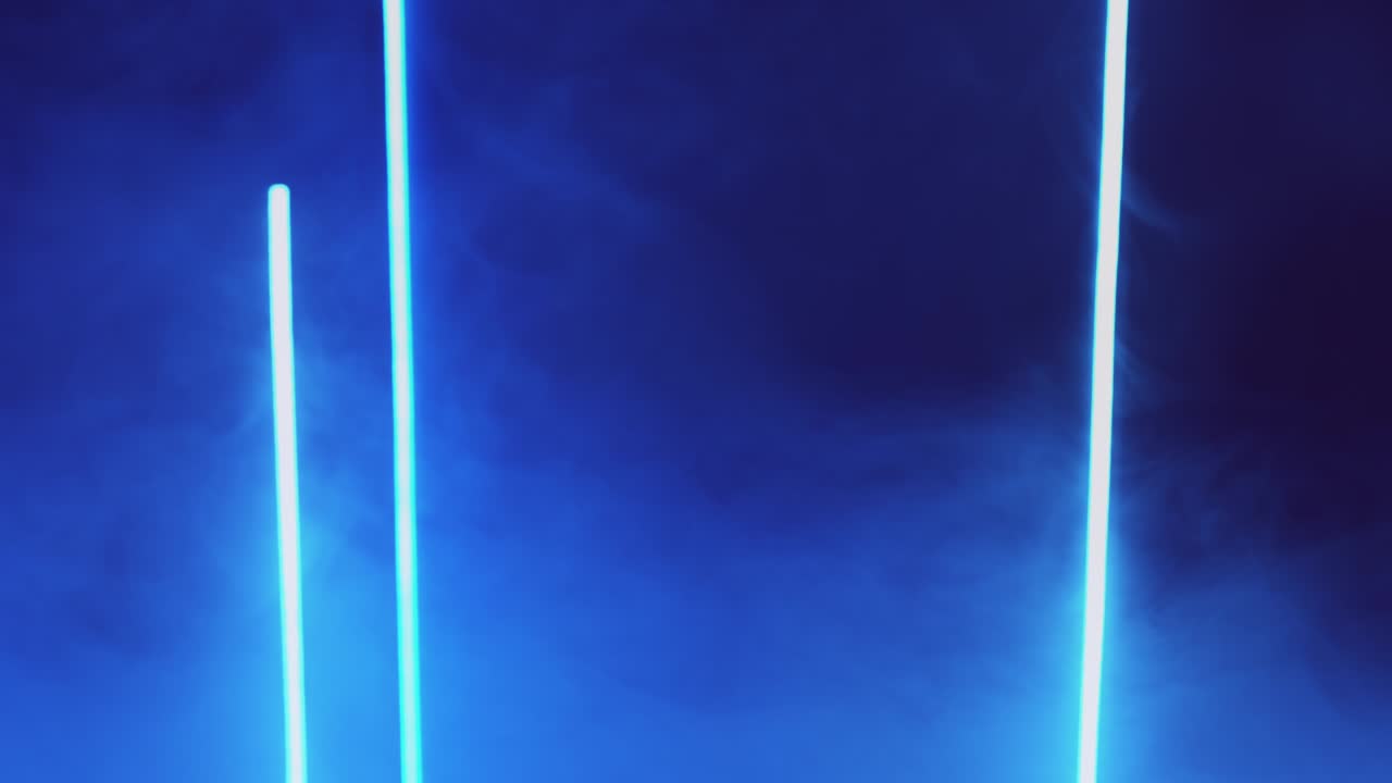 luz de neón humo fondo clásico azul abstracto
