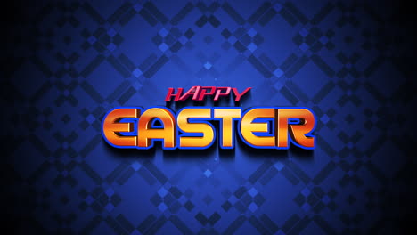 Happy-Easter-text-on-blue-geometric-gradient-pattern