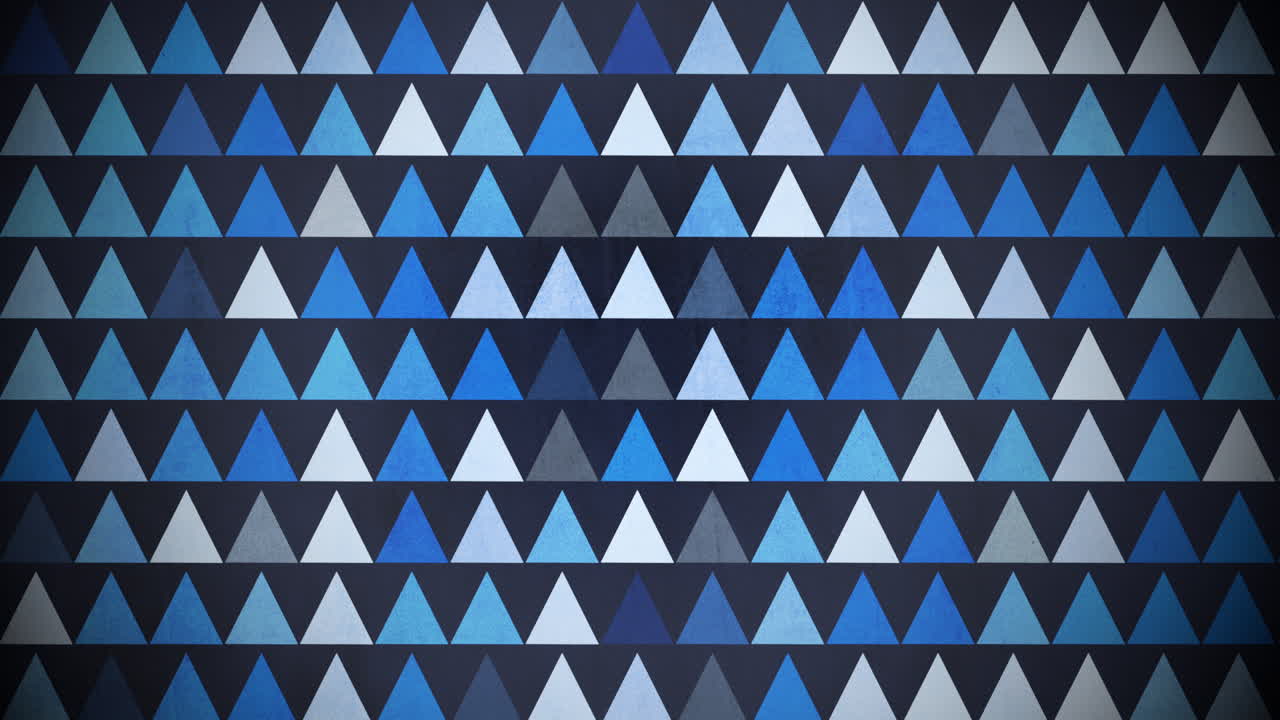 patrón de triángulos de colores de movimiento 8