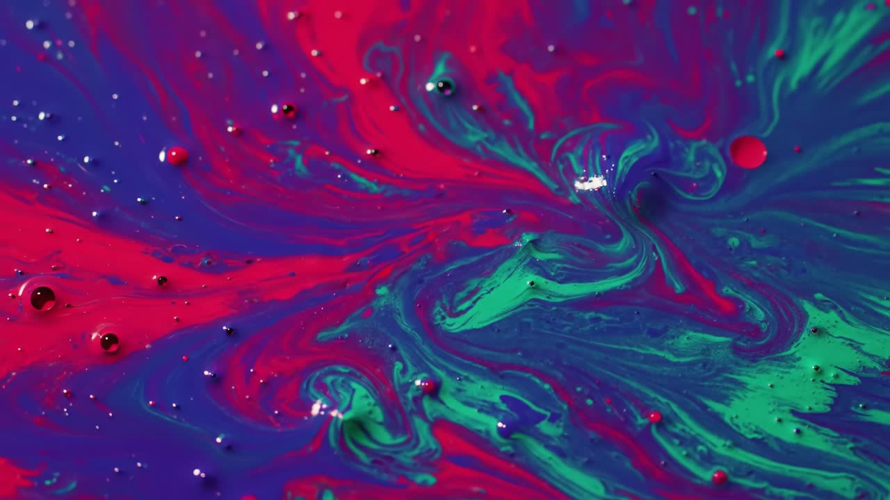 remolinos de pintura abstracta