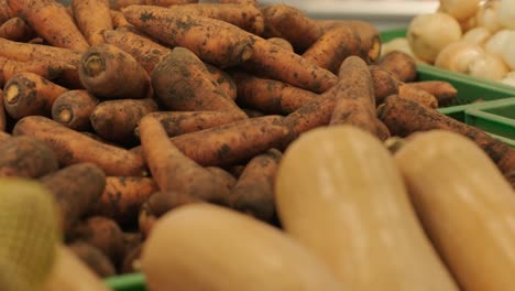 fresh organic vegetables at the farmers market. raw vegetables