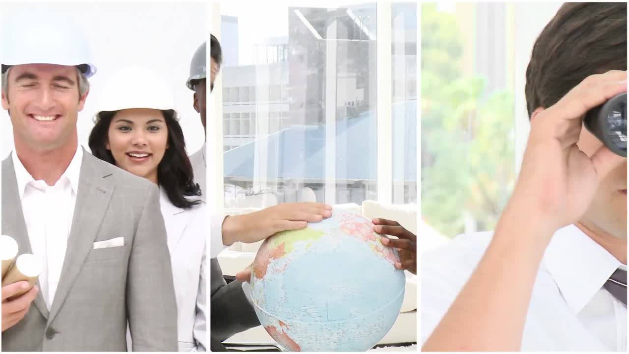 una reunión de arquitectos en una empresa