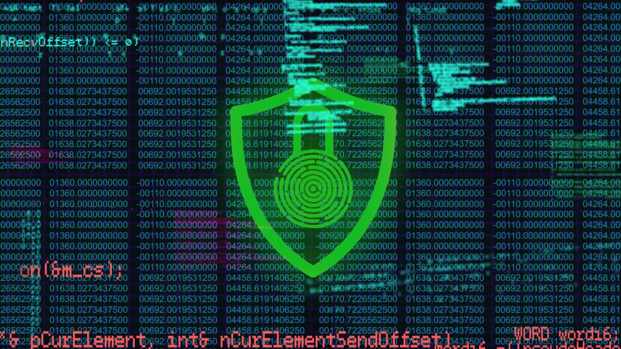 icono de candado de seguridad contra el procesamiento de datos