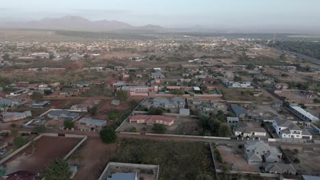 Aerial-bird's-eye-view-of-a-rural-Township-with-residential-housing