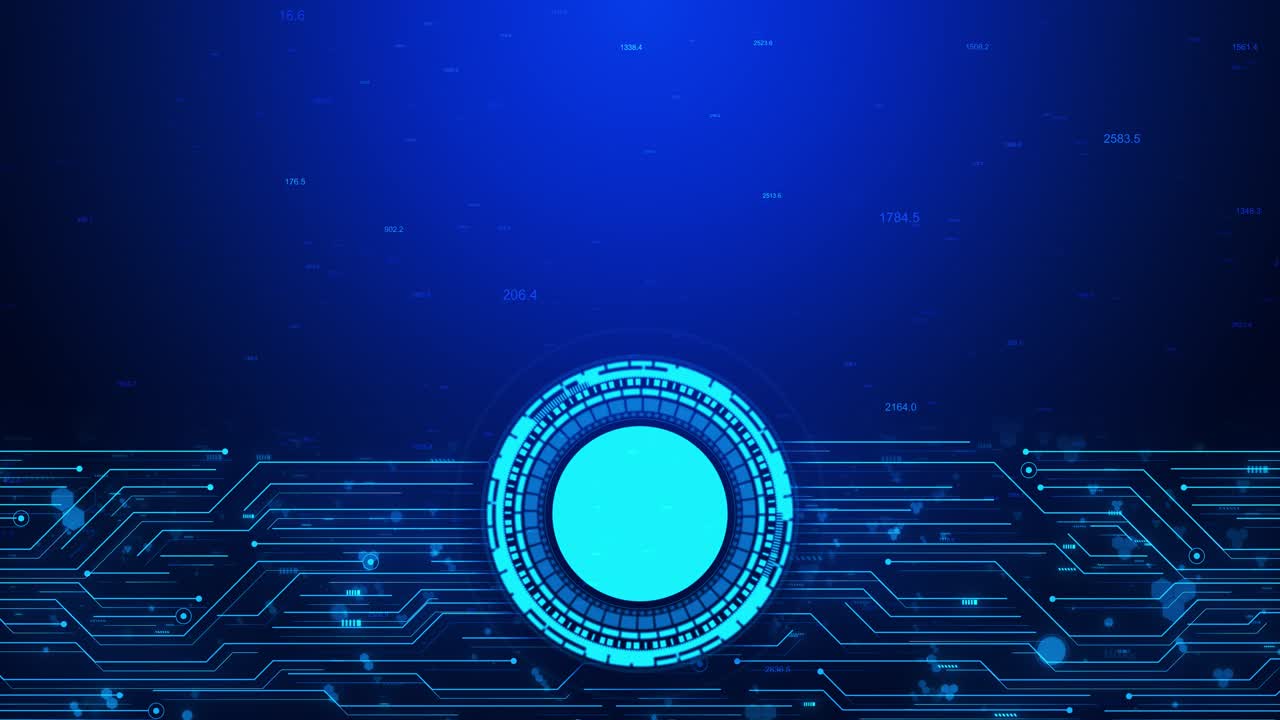 Cyber scifi round hud element technology background abstract futuristic texture cyber concept design